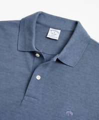 Brooks Brothers Men Slim Fit Supima® Long-Sleeve Performance Polo Shirt