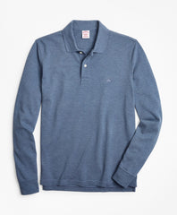 Brooks Brothers Men Original Fit Supima® Long-Sleeve Performance Polo Shirt