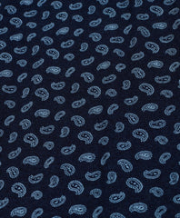 Brooks Brothers Men Original Fit Indigo Printed Paisley Polo Shirt