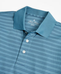 Brooks Brothers Men Performance Series Textured Double-Stripe Polo Shirt