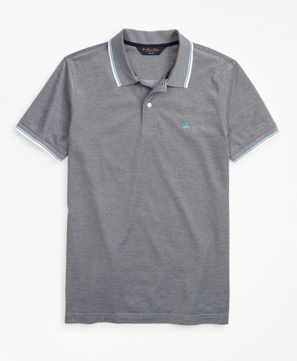 Brooks Brothers Men Slim Fit Tipped Polo Shirt