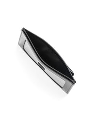 Brooks Brothers Men French Calf Card Case with Magnetic Clip