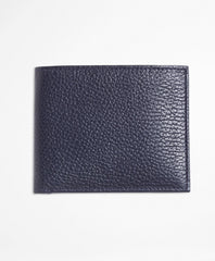 Brooks Brothers Men Pebble Leather Wallet