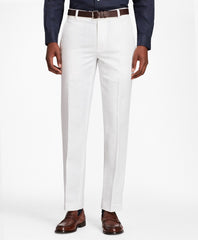 Brooks Brothers Men Milano Fit Linen and Cotton Chinos