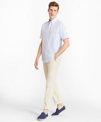 Brooks Brothers Men Milano Fit Garment-Dyed Stretch Chino Pants