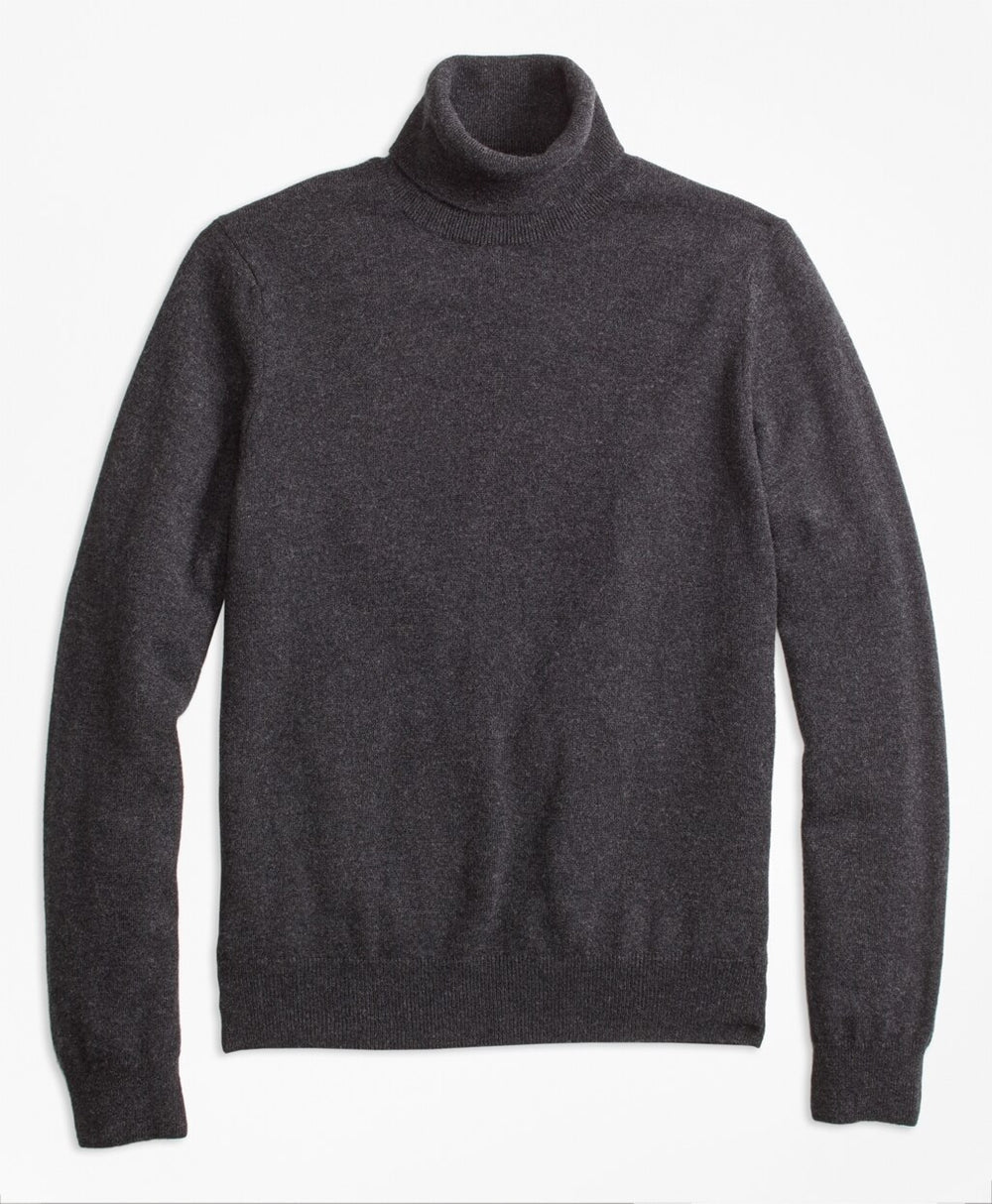 Brooks Brothers Men Turtleneck Cashmere Sweater