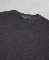 Brooks Brothers Men Golden Fleece® 3-D Knit Fine-Gauge Merino Crewneck Sweater