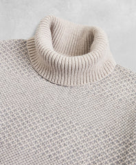 Brooks Brothers Men Golden Fleece® Wool-Cashmere Striped Turtleneck Sweater