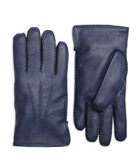 Brooks Brothers Men Deerskin Cashmere Lined Gloves