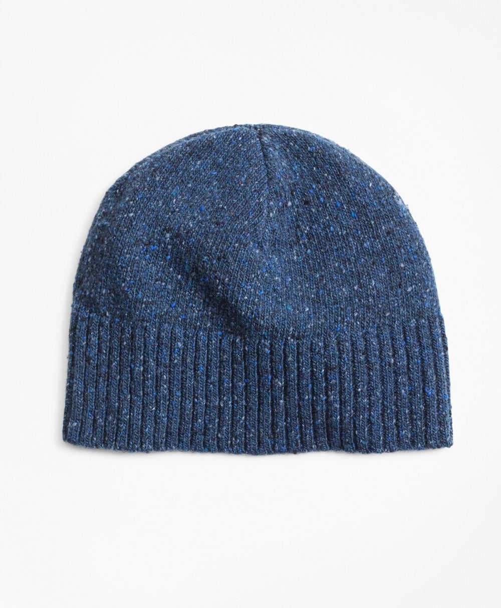 Brooks Brothers Men Merino Wool Donegal Knit Hat