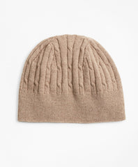 Brooks Brothers Men Cashmere Cable Knit Hat