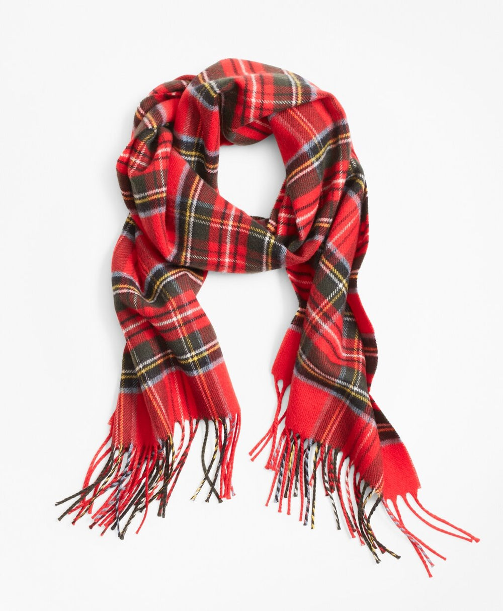 Brooks Brothers Men Tartan Scarf