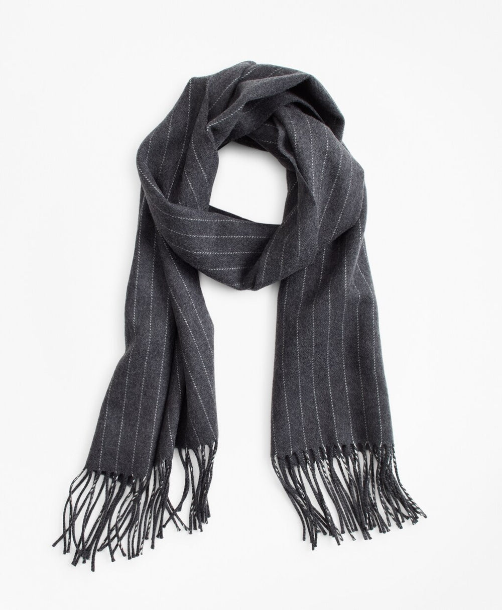 Brooks Brothers Men Pinstripe Scarf