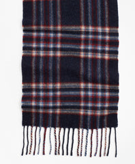 Brooks Brothers Men Wool Tartan Scarf
