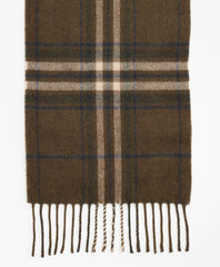 Brooks Brothers Men Wool Tartan Scarf