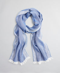 Brooks Brothers Men Cashmere and Linen Scarf