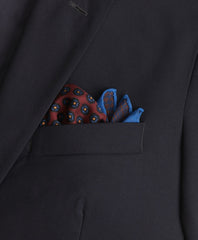 Brooks Brothers Men Foulard Plaid Pocket Square