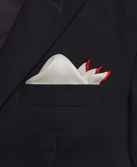 Brooks Brothers Men Edge Framed Pocket Square