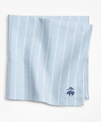 Brooks Brothers Men Stripe Pocket Square