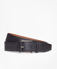 Brooks Brothers Men Pebble Leather Belt