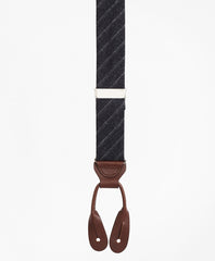 Brooks Brothers Men Harris Tweed Stripe Suspenders