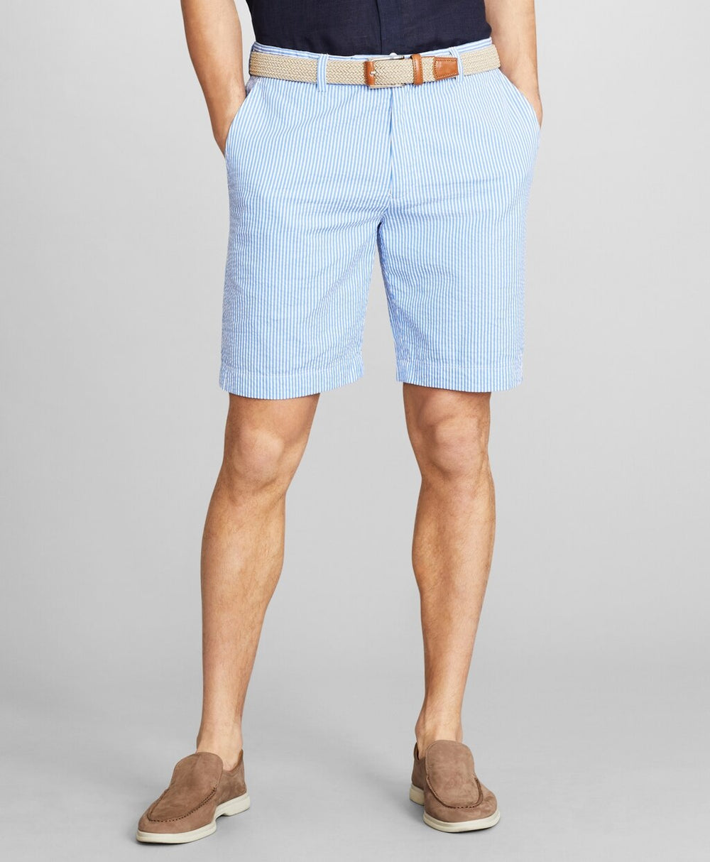 Brooks Brothers Men Stripe Seersucker Shorts
