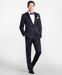 Brooks Brothers Men Regent Fit Small Dot 1818 Tuxedo