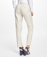 Brooks Brothers Women Petite Flat-Front Stretch Advantage Chinos®
