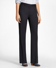 Brooks Brothers Women Petite Wool Wide-Leg Pants