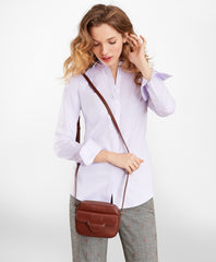 Brooks Brothers Women Petite Supima® Cotton Royal Oxford Fitted Shirt