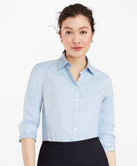 Brooks Brothers Women Petite Non-Iron Stretch Supima® Cotton Fitted Dress Shirt