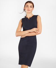 Brooks Brothers Women Petite Ponte Knit Sheath Dress