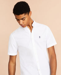 Brooks Brothers Men Seersucker Short-Sleeve Shirt