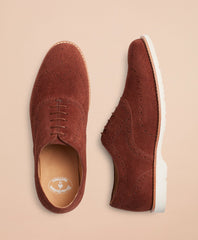 Brooks Brothers Men Nubuck Wingtips