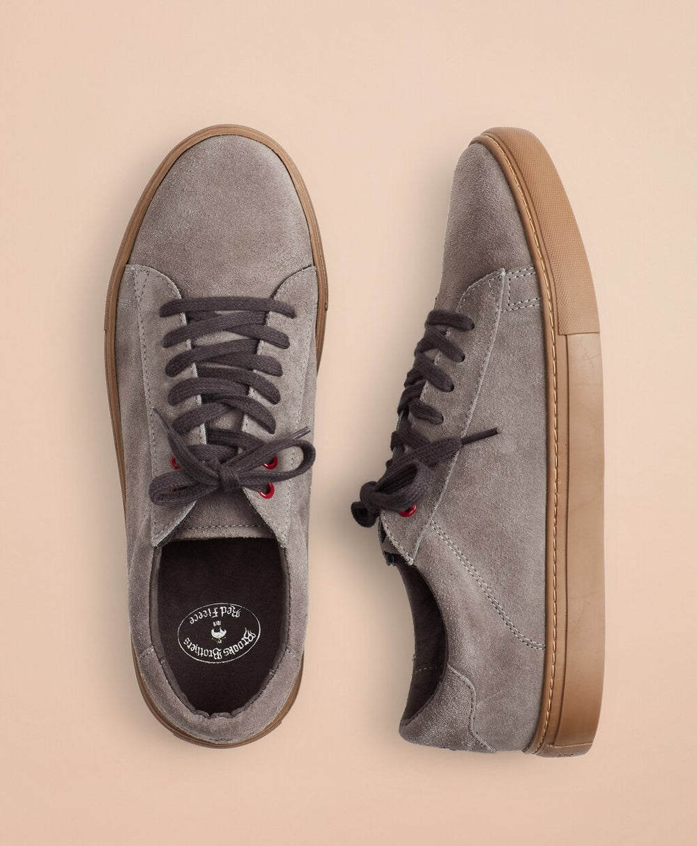 Brooks Brothers Men Suede Sneakers