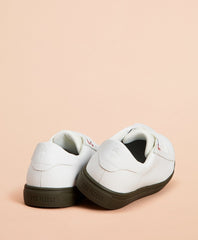 Brooks Brothers Men Color-Contrast Leather Sneakers