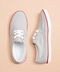 Brooks Brothers Men Canvas Boat Sneakers