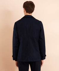 Brooks Brothers Men Lightweight Cotton Twill Peacoat