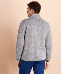 Brooks Brothers Men Zip-Up Fleece Sweater Jacket