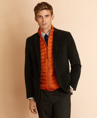 Brooks Brothers Men Moleskin Two-Button Sport Coat