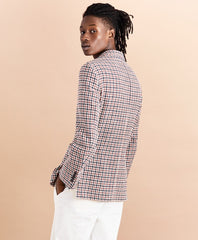Brooks Brothers Men Two-Button Gingham Sport Coat