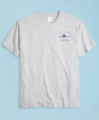 Brooks Brothers Men Head Of The Charles® Regatta Cotton T-Shirt