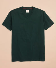 Brooks Brothers Men Garment-Dyed V-Neck T-Shirt