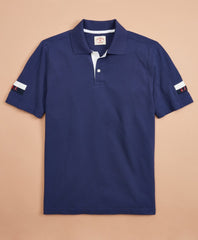 Brooks Brothers Men Pique Initial Polo Shirt