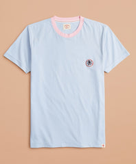 Brooks Brothers Men Cotton Octopus Patch T-Shirt