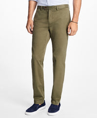 Brooks Brothers Men Slim-Fit Garment-Dyed Stretch Chinos
