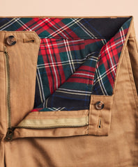 Brooks Brothers Men Flannel-Lined Chinos