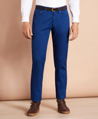 Brooks Brothers Men Five-Pocket Flannel-Lined Chinos