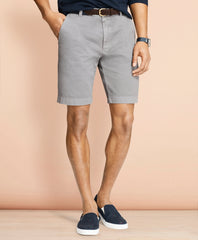Brooks Brothers Men Stretch Cotton Twill Shorts