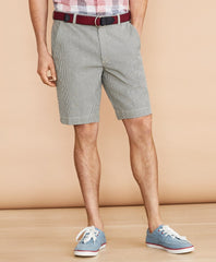 Brooks Brothers Men Striped Indigo Chino Shorts